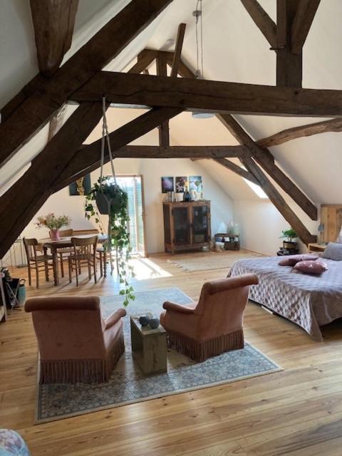 Chambres D'Hotes Domaine Les Grands Perons Hérisson Екстериор снимка